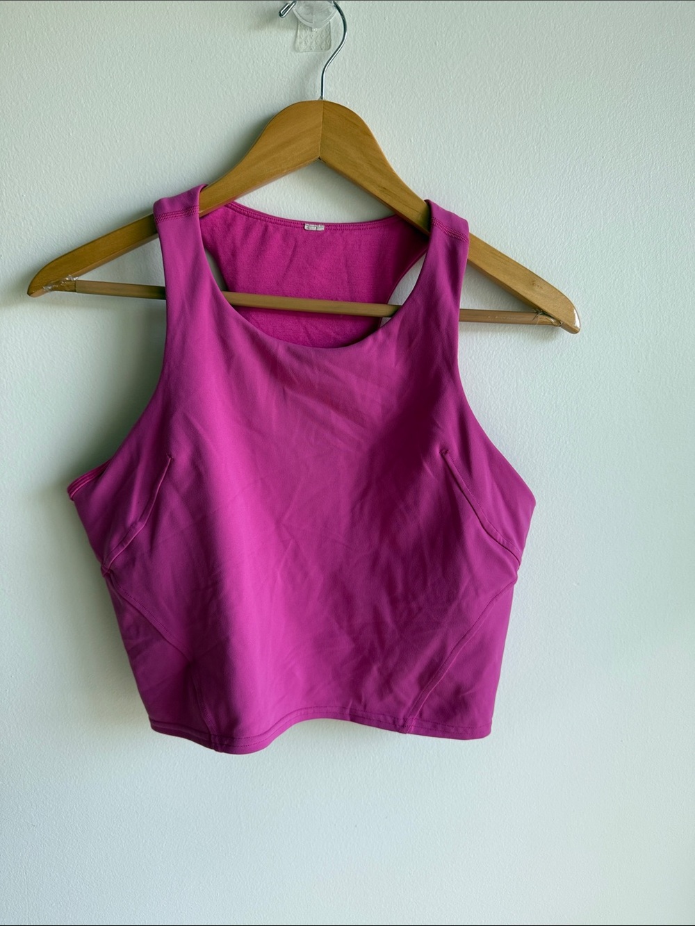 lululemon athletica Bright Magenta Scoop Neck Tank